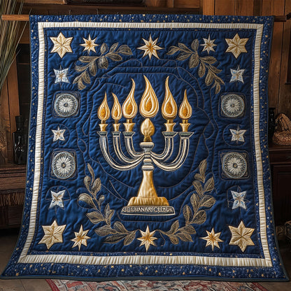 Jewish Hanukkah CM1004023CL Quilt