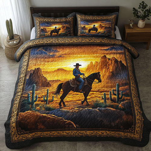 Golden Dust Cowboy WN0110022CL Duvet Cover Set
