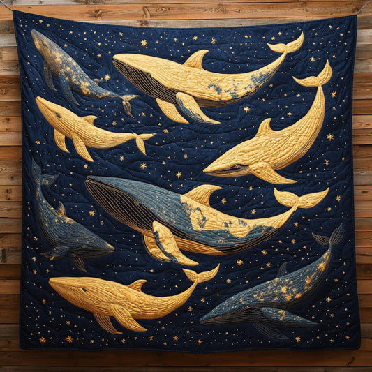Dreamy Whales CW0206013CL Quilt