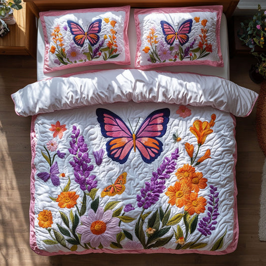 Floral Flutter WY0408021CL Duvet Cover Set