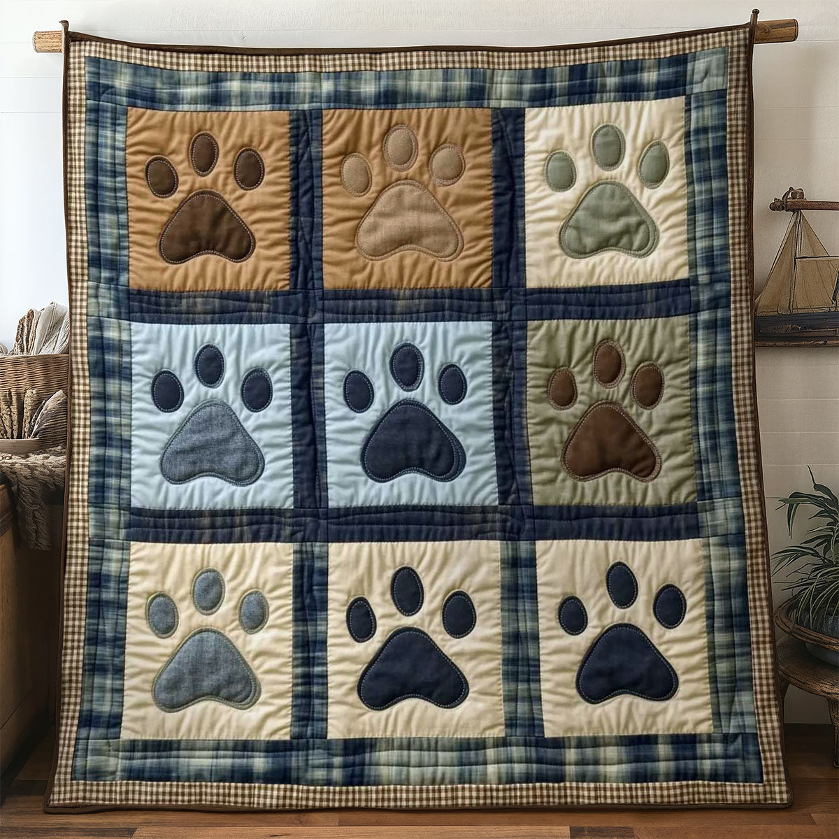Rustic Paw WN1504059CL Quilt