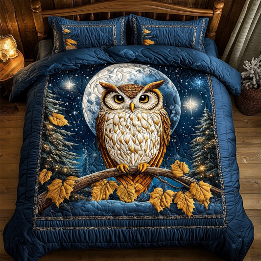 Night Of Owl WY1001064CL Duvet Cover Set
