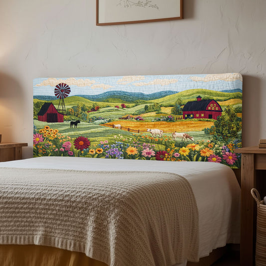 Harvest Hills CP1512028CL Quilted Headboard Slipcover