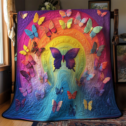 Butterfly Rainbow Dream WN1401027CL Quilt