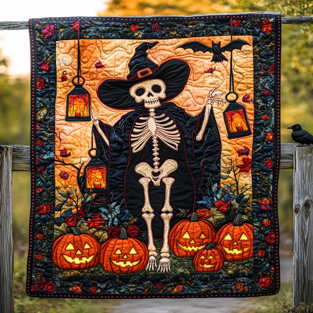 Grim Skeleton WN0609047CL Quilt