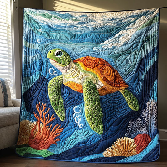 Turtle Trail WP2404060CL Quilt