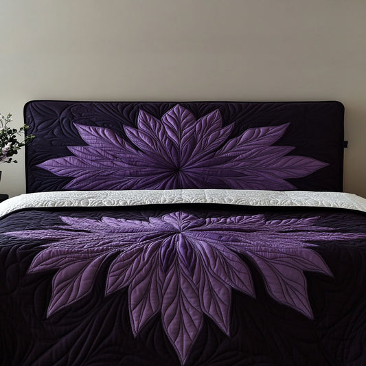 Dreamscape Flower WN1812005CL Quilted Headboard Slipcover