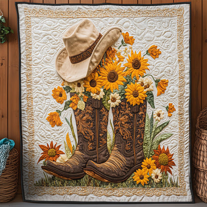 Cowgirl Garden WY1104037CL Quilt