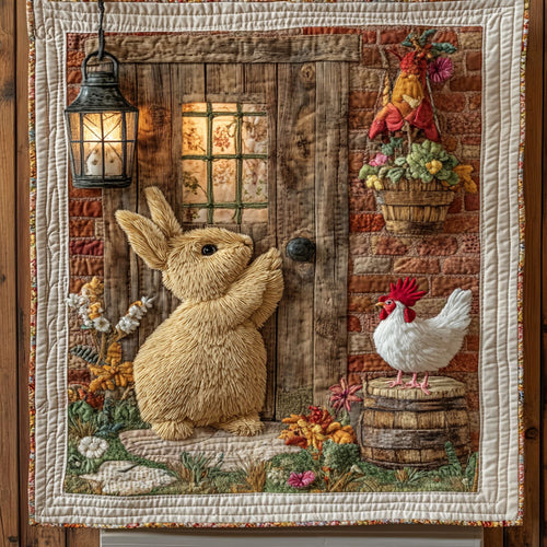 Country Cottage Critters WY2308035CL Quilt