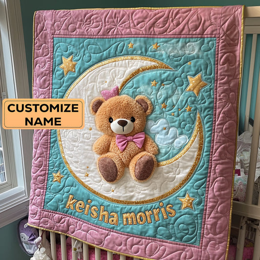 Snuggle Star CP1807024CL Personalized Baby Quilt