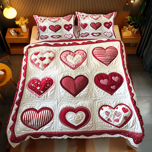 Heartful Valentine WP1612036CL Duvet Cover Set