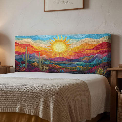 Desert Sunrise CP1112006CL Quilted Headboard Slipcover