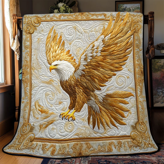 Fierce White Eagle WJ3112014CL Quilt