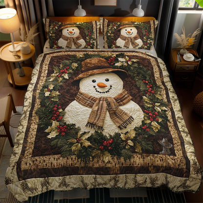 Forest Snowman WN1911028L Duvet Cover Set