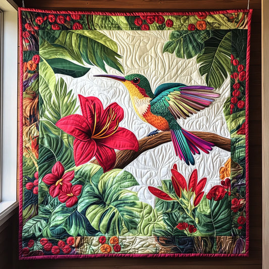 Hummingbird Forest CW1107027CL Quilt