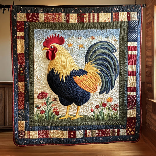 A Rooster Domain WY2708007CL Quilt