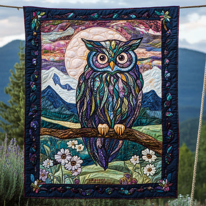 Owl Flower WT1901001CL Quilt