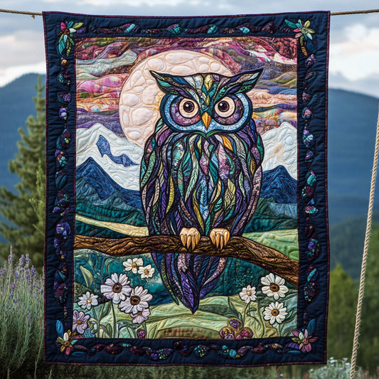 Owl Flower WT1901001CL Quilt