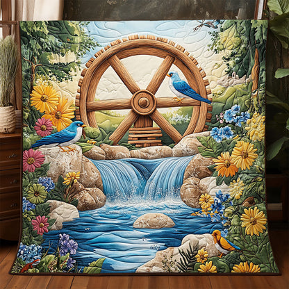 Flowing Waterwheel WJ1404007CL Quilt
