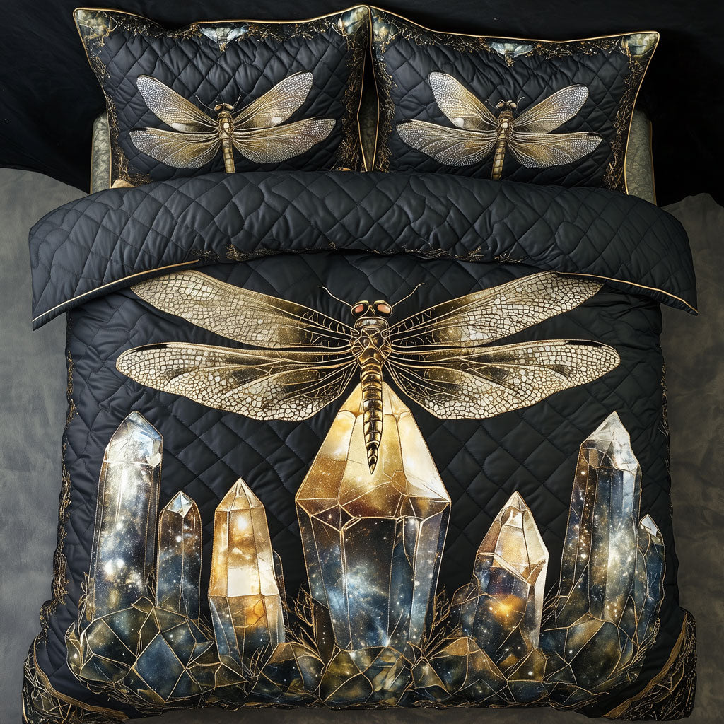 Astral Geode Dragonfly LT0310034CL Duvet Cover Set