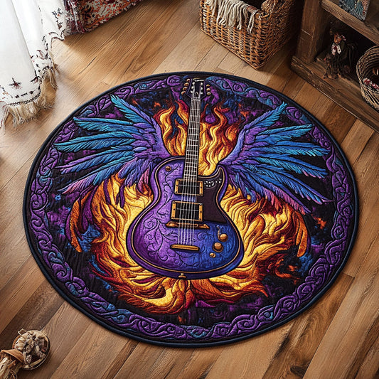 Firewing Rock WY2305009CL Quilted Round Mat