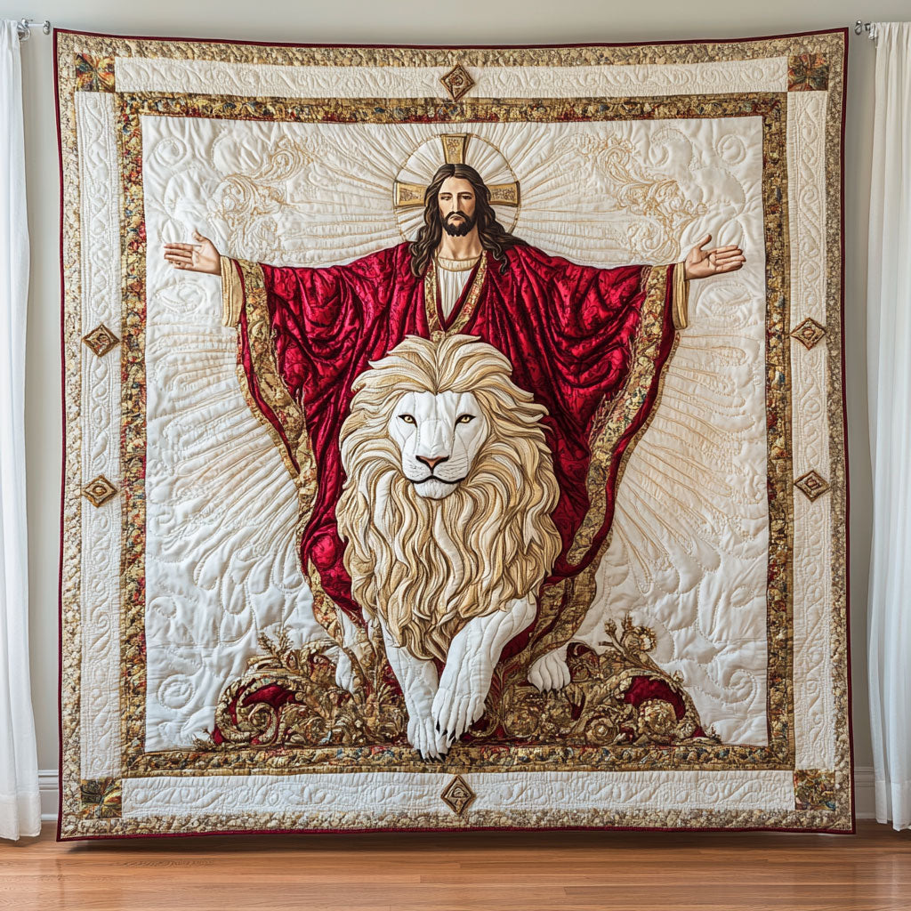 God And Lion DH1010014CL Quilt