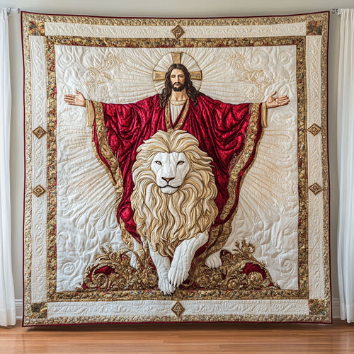 God And Lion DH1010014CL Quilt