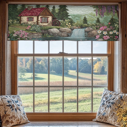 Mystic Village WX1405026CL Quilted Valance