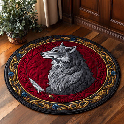 Ironfang Sigil CP3007037CL Quilted Round Mat