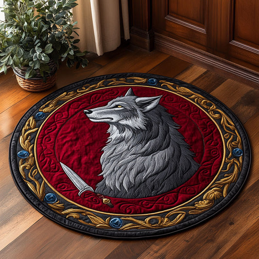 Ironfang Sigil CP3007037CL Quilted Round Mat