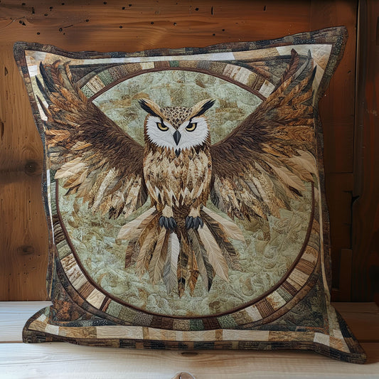 Abstarct Owl WY0602062CL Quilt Pillow Case