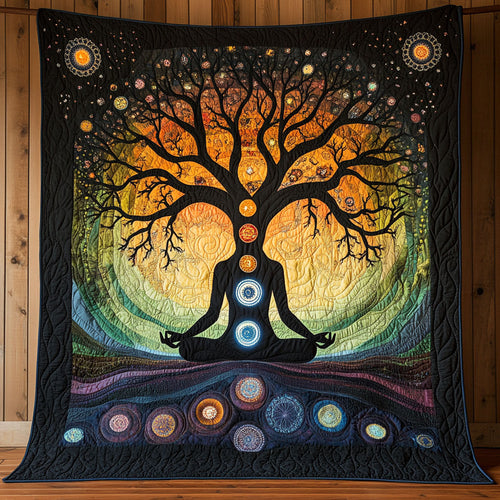 Chakra Tree CP2805056CL Quilt