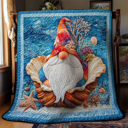 Calm Shell Gnome WN0901032CL Quilt