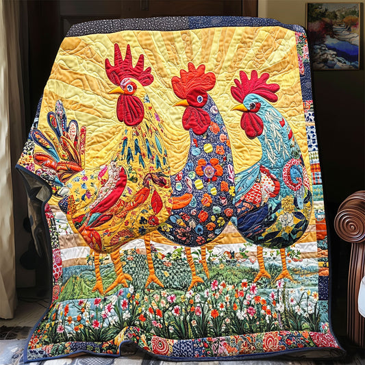 Rebel Chicken CQ1606003CL Quilt