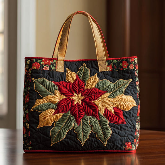 Christmas Star CP2209042CL Quilted Tote Bag