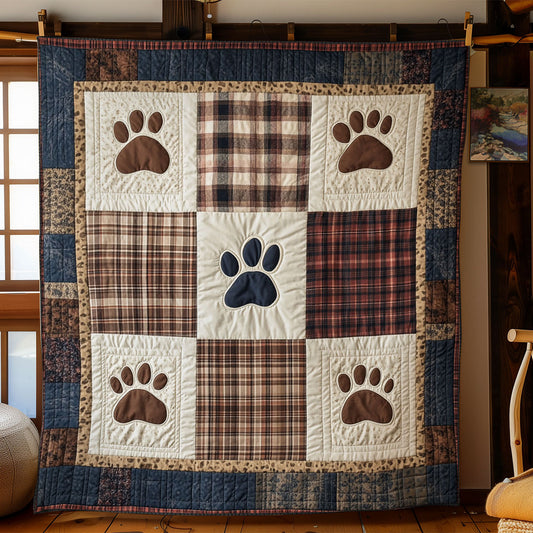 Trail Of Paws WY0703037CL Quilt