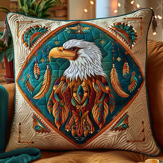 Native Eagle CW0901039CL Quilt Pillow Case