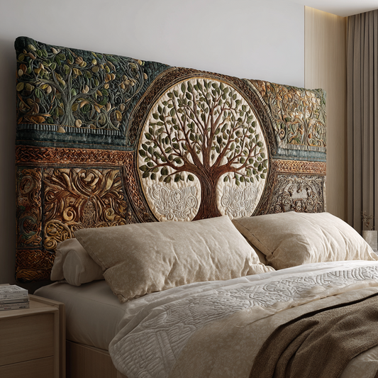 Tree Of Life XR1712013CL Quilted Headboard Slipcover
