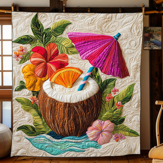 Aloha Coconut WJ2403002CL Quilt