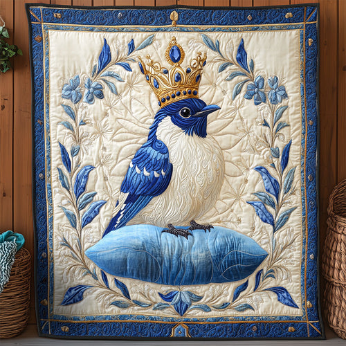 Bluebird Crowned Majesty WY0307011CL Quilt