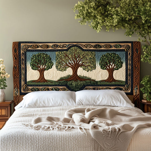 Tree of Life Balance KL2212022CL Quilted Headboard Slipcover