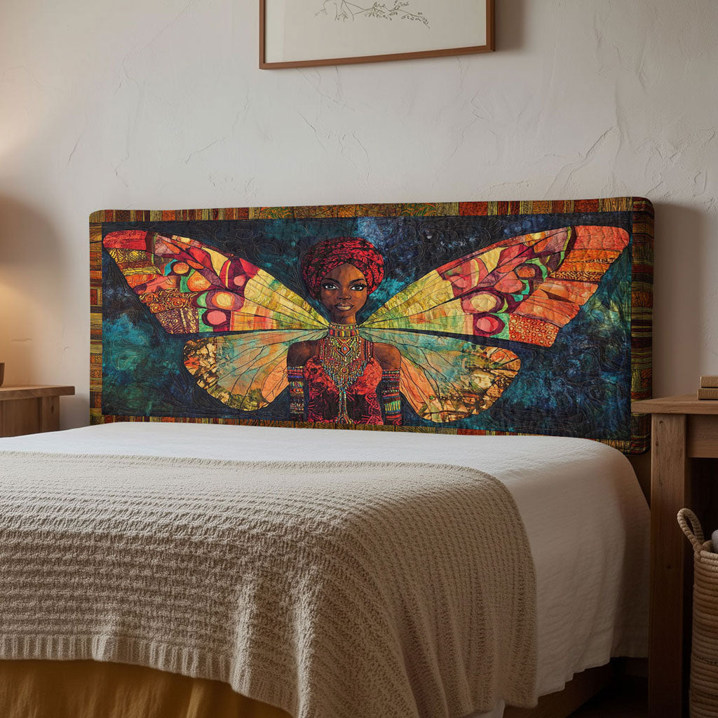 Sacred Black Woman WN2012070CL Quilted Headboard Slipcover