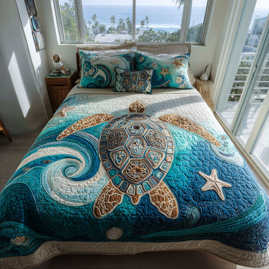 Turtle Dream CW2208021CL Duvet Cover Set