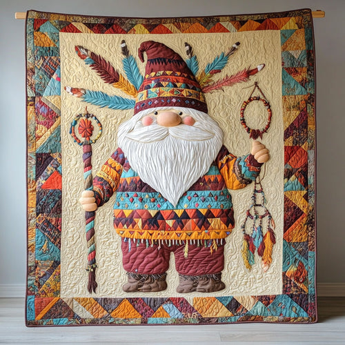 Gnome Of The Woods WY1808025CL Quilt