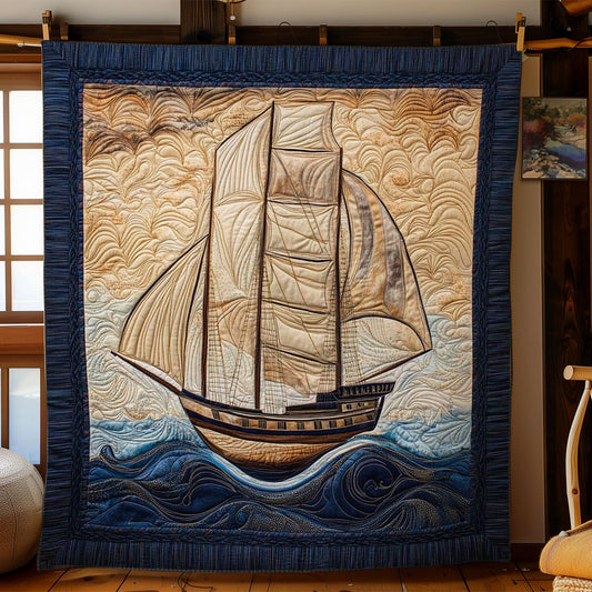 Classic Sailboat WN0104017CL Quilt