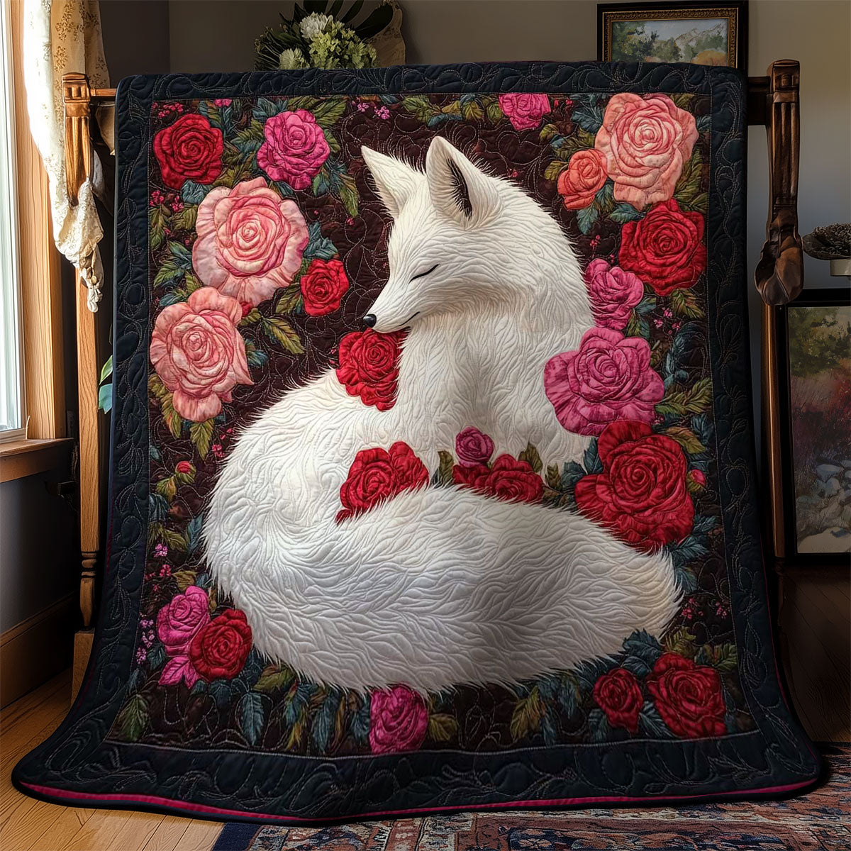Fox In Bloom WN3012026CL Quilt