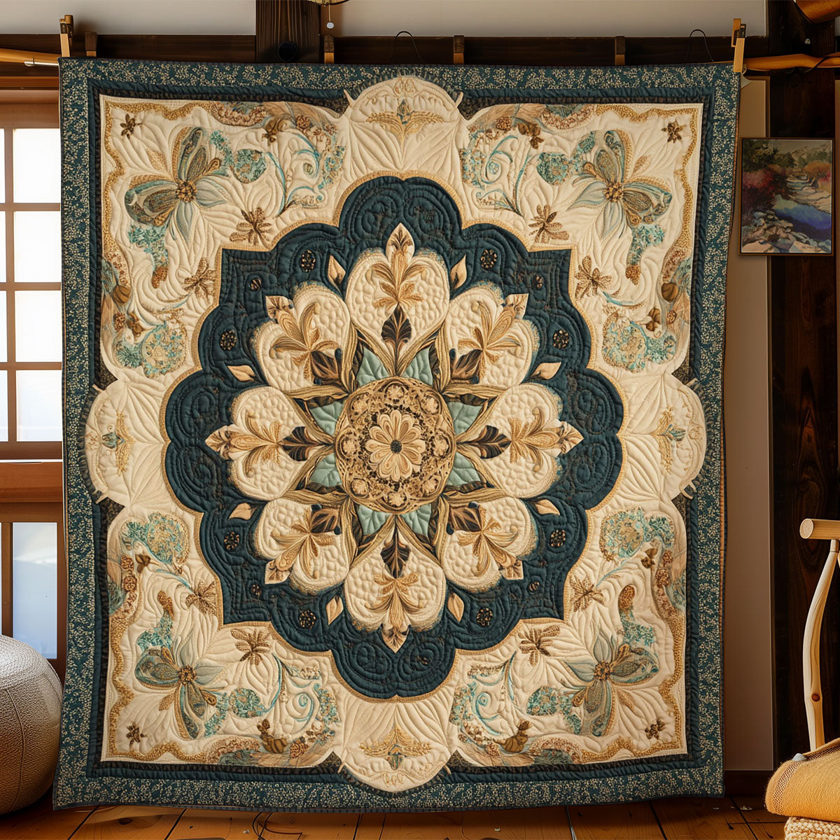Mystic FLower WY2702093CL Quilt