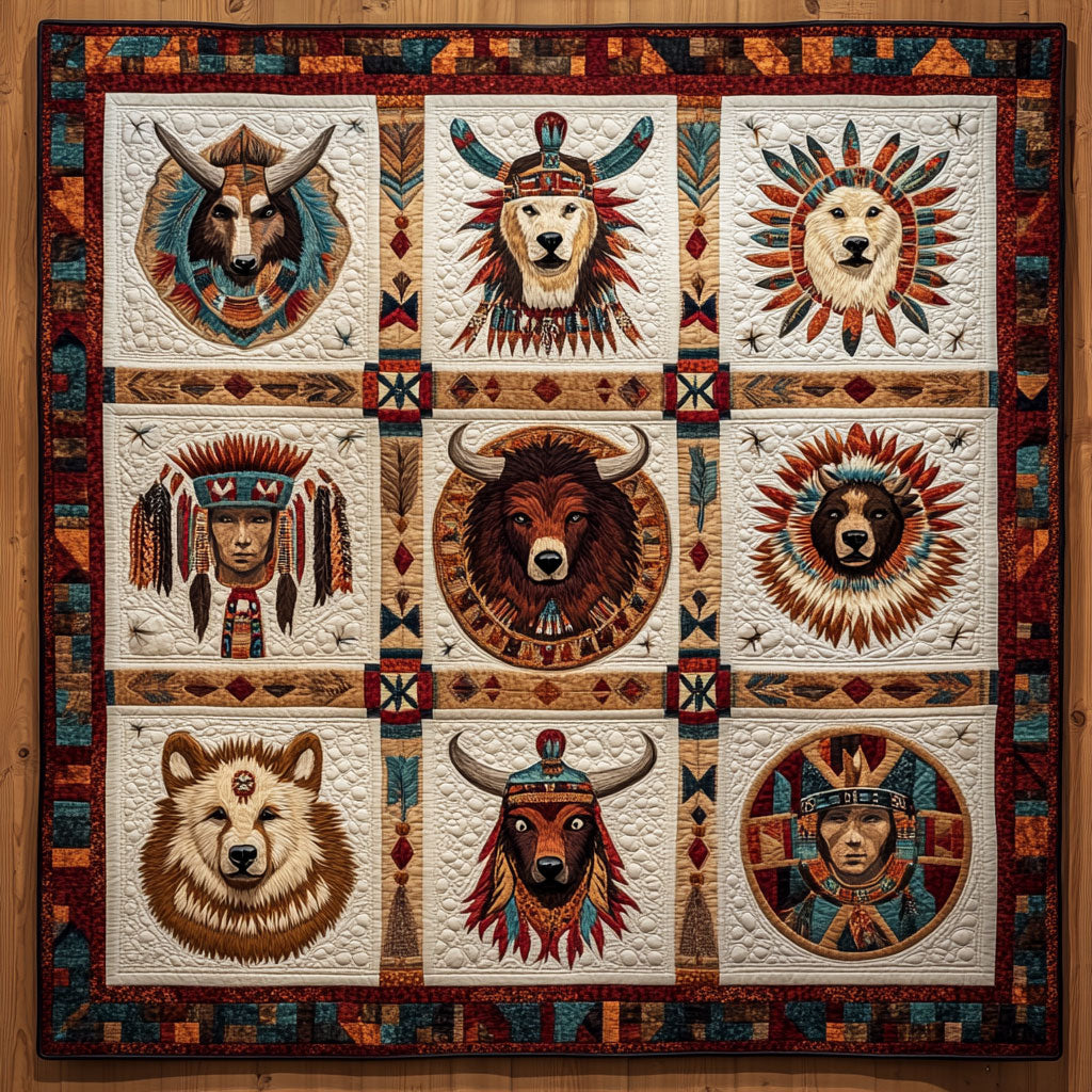 Native Totem WN2008084CL Quilt