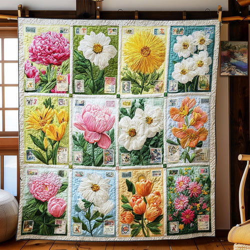 Flower Bloom CW1301091CL Quilt