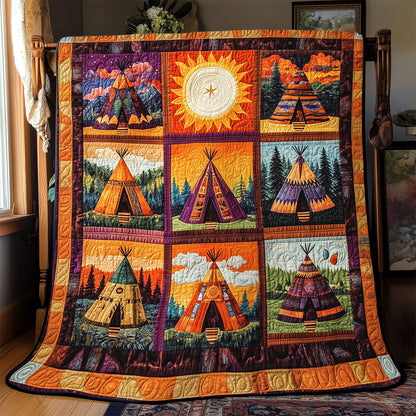 Sunlit Spirit Tepee WJ0601017CL Quilt